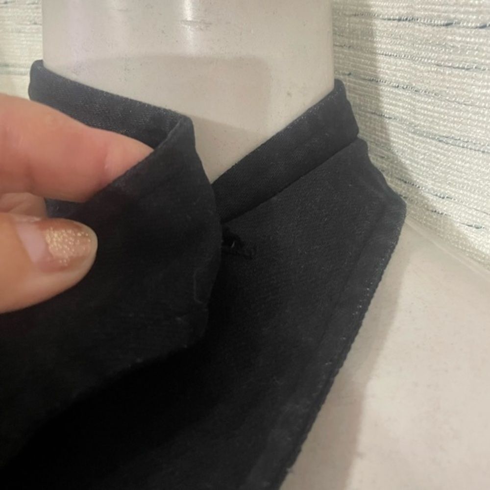 Zara Black One-Shoulder Maxi Dress NEW - Picture 9 of 11